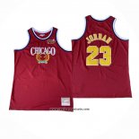 Camiseta Chicago Bulls Michael Jordan #23 Mitchell & Ness 1996 Rojo