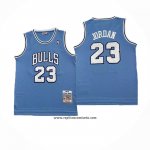 Camiseta Chicago Bulls Michael Jordan #23 Mitchell & Ness 1997-98 Azul1