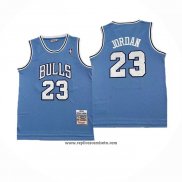 Camiseta Chicago Bulls Michael Jordan #23 Mitchell & Ness 1997-98 Azul1
