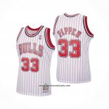 Camiseta Chicago Bulls Scottie Pippen #33 Reload Hardwood Classics Blanco