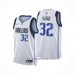 Camiseta Dallas Mavericks Cooper Flagg #32 Association 2025-26 Blanco
