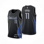 Camiseta Dallas Mavericks Kyrie Irving NO 11 Ciudad 2025-26 Negro