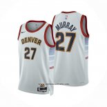 Camiseta Denver Nuggets Jamal Murray #27 Ciudad 2022-23 Blanco