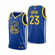 Camiseta Golden State Warriors Draymond Green #23 Icon Azul