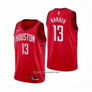 Camiseta Houston Rockets James Harden #13 Earned Rojo