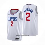Camiseta Los Angeles Clippers Kawhi Leonard #2 Association 2020-21 Blanco