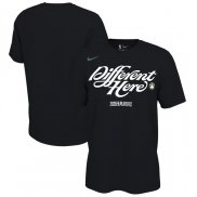 Camiseta Manga Corta Boston Celtics 2025 NBA Playoffs Negro