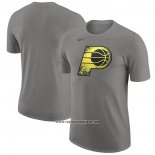 Camiseta Manga Corta Indiana Pacers Ciudad 2023-24 Gris
