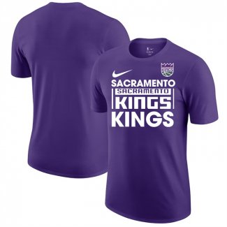 Camiseta Manga Corta Sacramento Kings Violeta1