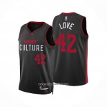 Camiseta Miami Heat Kevin Love #42 Ciudad 2023-24 Negro