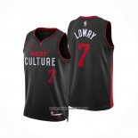 Camiseta Miami Heat Kyle Lowry #7 Ciudad 2023-24 Negro