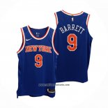 Camiseta New York Knicks RJ Barrett #9 Icon Autentico Azul