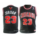 Camiseta Nino Chicago Bulls Michael Jordan #23 Negro2