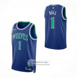 Camiseta Nino Minnesota Timberwolves Lamelo Ball NO 1 Icon 2026-27 Azul