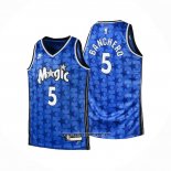 Camiseta Nino Orlando Magic Paolo Banchero #5 Classic 2023-24 Azul