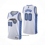 Camiseta Orlando Magic Aaron Gordon #00 Earned 2020-21 Blanco