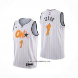 Camiseta Orlando Magic Jonathan Isaac #1 Ciudad 2020-21 Blanco