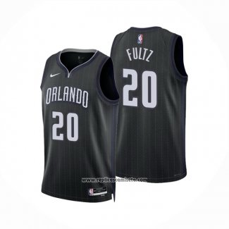 Camiseta Orlando Magic Markelle Fultz #20 Ciudad 2022-23 Negro