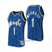 Camiseta Orlando Magic Tracy McGrady #1 Mitchell & Ness 2000-01 Azul