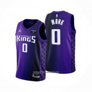 Camiseta Sacramento Kings Malik Monk #0 Statement 2023-24 Violeta