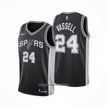 Camiseta San Antonio Spurs Devin Vassell NO 24 Icon 2025-26 Negro
