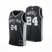 Camiseta San Antonio Spurs Devin Vassell NO 24 Icon 2025-26 Negro