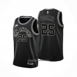 Camiseta San Antonio Spurs Jakob Poeltl #25 Classic 2022-23 Negro