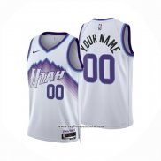 Camiseta Utah Jazz Personalizada Association 2025-26 Blanco