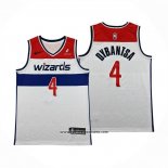 Camiseta Washington Wizards AJ Dybantsa NO 4 Association 2025-26 Blanco