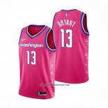 Camiseta Washington Wizards Thomas Bryant #13 Ciudad 2022-23 Rosa