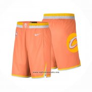 Pantalone Cleveland Cavaliers Ciudad 2025-26 Naranja
