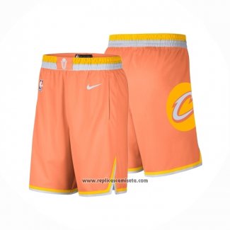 Pantalone Cleveland Cavaliers Ciudad 2025-26 Naranja