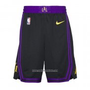 Pantalone Los Angeles Lakers Ciudad 2025-26 Negro