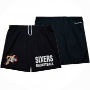Pantalone Philadelphia 76ers Mitchell & Ness Hardwood Classics Negro
