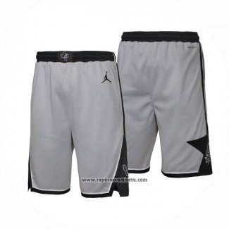 Pantalone San Antonio Spurs Statement 2025-26 Gris