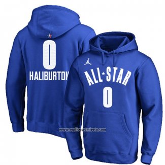 Sudaderas con Capucha All Star 2023 Tyrese Haliburton Azul