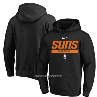 Sudaderas con Capucha Phoenix Suns Practice Performance 2022-23 Negro