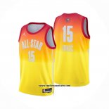 Camiseta All Star 2023 Denver Nuggets Nikola Jokic #15 Naranja