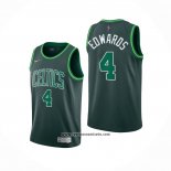 Camiseta Boston Celtics Carsen Edwards #4 Earned 2020-21 Verde