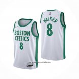 Camiseta Boston Celtics Kemba Walker #8 Ciudad 2020-21 Blanco