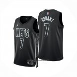 Camiseta Brooklyn Nets Kevin Durant NO 7 Statement 2025-26 Negro