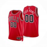 Camiseta Chicago Bulls Personalizada Icon 2024-25 Rojo