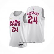 Camiseta Cleveland Cavaliers Lauri Markkanen #24 Association 2022-23 Blanco