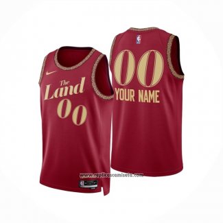 Camiseta Cleveland Cavaliers Personalizada Ciudad 2023-24 Rojo