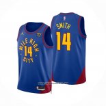 Camiseta Denver Nuggets Ish Smith #14 Statement 2022-23 Azul