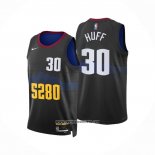 Camiseta Denver Nuggets Jay Huff #30 Ciudad 2023-24 Negro