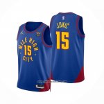 Camiseta Denver Nuggets Nikola Jokic #15 Statement 2022-23 Azul