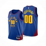 Camiseta Denver Nuggets Personalizada Statement 2024-25 Azul