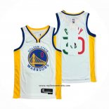 Camiseta Golden State Warriors Stephen Curry #30 2022 Slam Dunk Special Mexico Edition Blanco