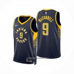 Camiseta Indiana Pacers TJ McConnell NO 9 Icon 2024-25 Azul